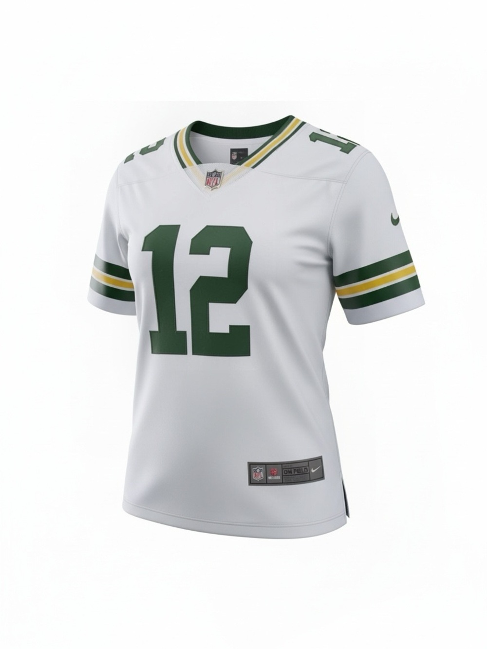 Nike Green Bay Packers Aaron Rodgers #12 On Field Jersey Women M NWT